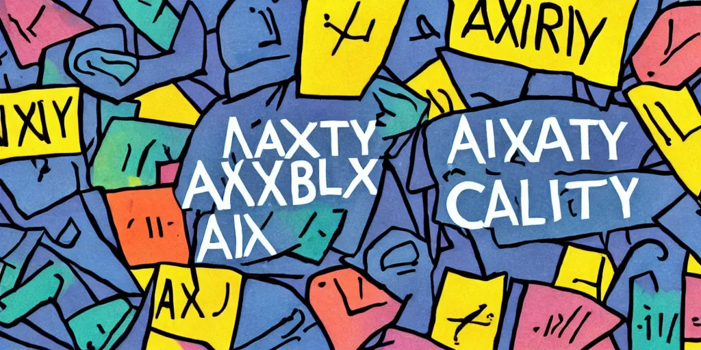 Image similar to anxiety attack