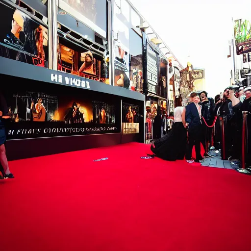 Image similar to photography of a red carpet premiere