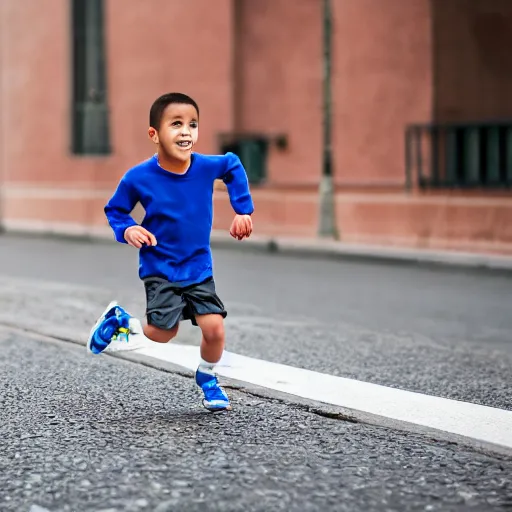 Image similar to Athletic boy running Nikon D800, 85 mm, aperture F/2.8, 1/200th second shutter speed, ISO 200