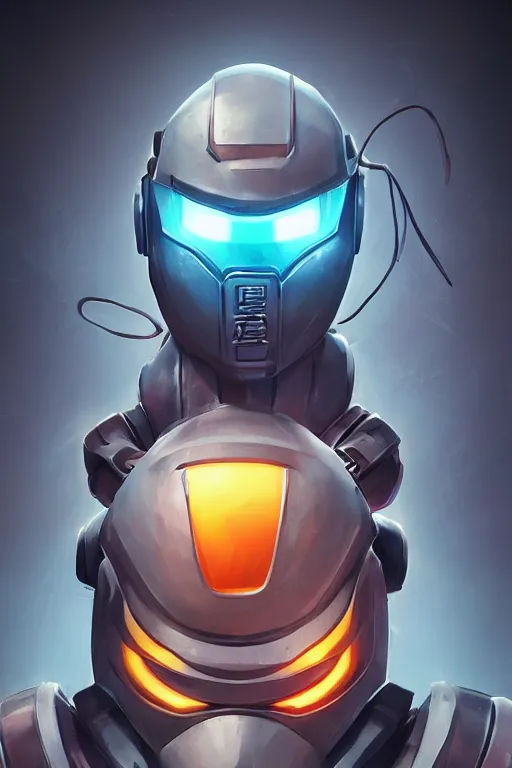 Image similar to epic mask helmet robot ninja portrait stylized as fornite style game design fanart by concept artist gervasio canda, behance hd by jesper ejsing, by rhads, makoto shinkai and lois van baarle, ilya kuvshinov, rossdraws global illumination radiating a glowing aura global illumination ray tracing hdr render in unreal engine 5