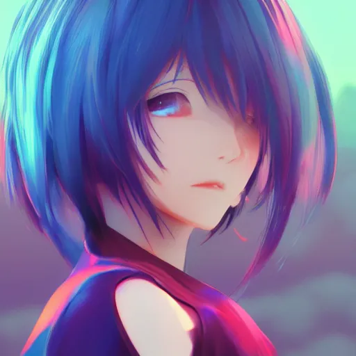 Prompt: photorealistic dramatic liquids anime people render, detailed face, colorful, atmosphere cinematic, by wlop, by ilyu kuvshinov, by makoto shinkai, soft shadows, concept art, super detailed, octane render, vfx, houdini, 8 k, super realistic, ufotable studio art style, global illumination, trending in pixiv, dramatic color