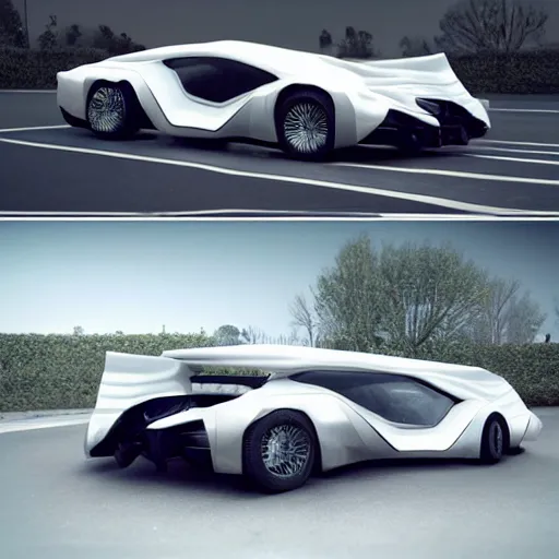 Prompt: khyzyl saleem car :: 'noax00 artstation' : medium size: 7, u, x, y, o medium size form panels: motherboard medium size forms : zaha hadid architecture big size forms: brutalist medium size forms: sci-fi futuristic setting: Ash Thorp car: ultra realistic phtotography, keyshot render, octane render, unreal engine 5 render , high oiled liquid glossy specularity reflections, ultra detailed, 4k, 8k, 16k: blade runner 2049 color colors : : Cyberpunk 2077, ghost in the shell, thor 2 marvel film, cinematic, high contrast: tilt shift: sharp focus