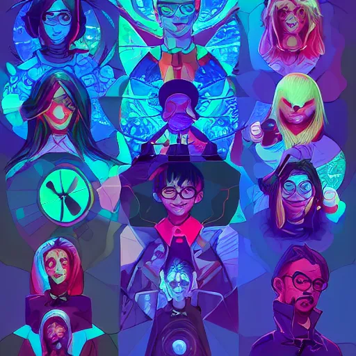 Image similar to skill magic geek inside matrix deepdream radiating a glowing aura stuff loot legends stylized digital illustration video game icon artstation lois van baarle, ilya kuvshinov, rossdraws,