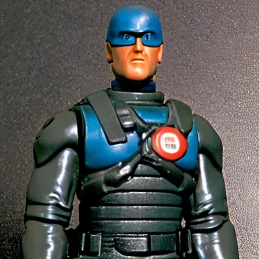 Image similar to photo of an unreleased gi joe prototype action figure from 1 9 8 5.