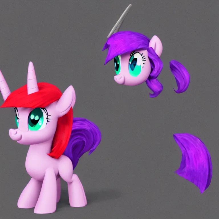 Prompt: jordan peterson as a my little pony character, adorable and friendly, 3d render, unreal engine