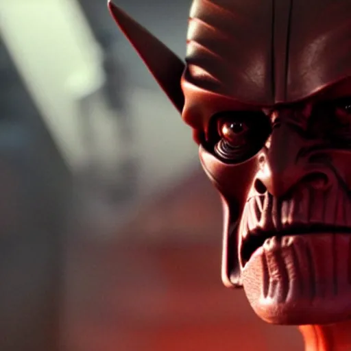 Image similar to Willem Dafoe as a Sith Lord