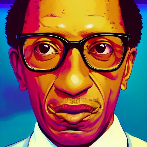 Prompt: ⁠portrait of Gustavo Fring, desert background, rich vivid colors, ambient lighting, dynamic lighting, 4k, HQ, official media, anime key visual, makoto shinkai, ilya kuvshinov, lois van baarle, rossdraws, detailed, trending on artstation