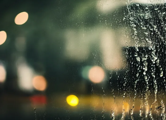 Prompt: why aren't we getting wet, cinematic lighting, bokeh, film, highly detailed, 8 k