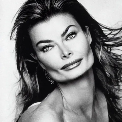 Prompt: paulina porizkova