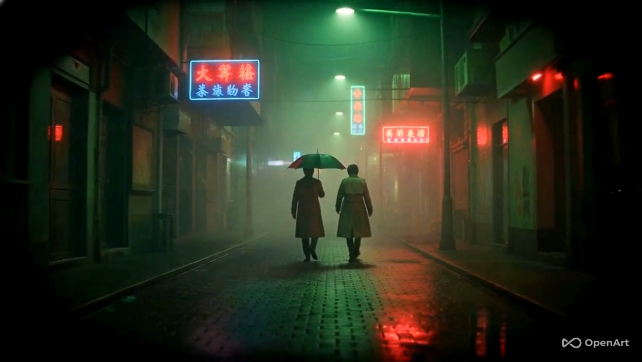 Green Haze, Neon Red Dream