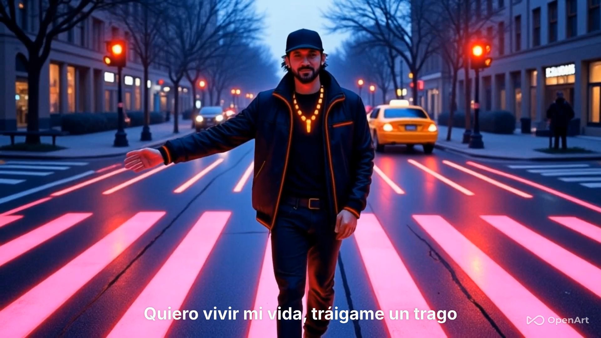 Neon Rise to Rooftop Glory