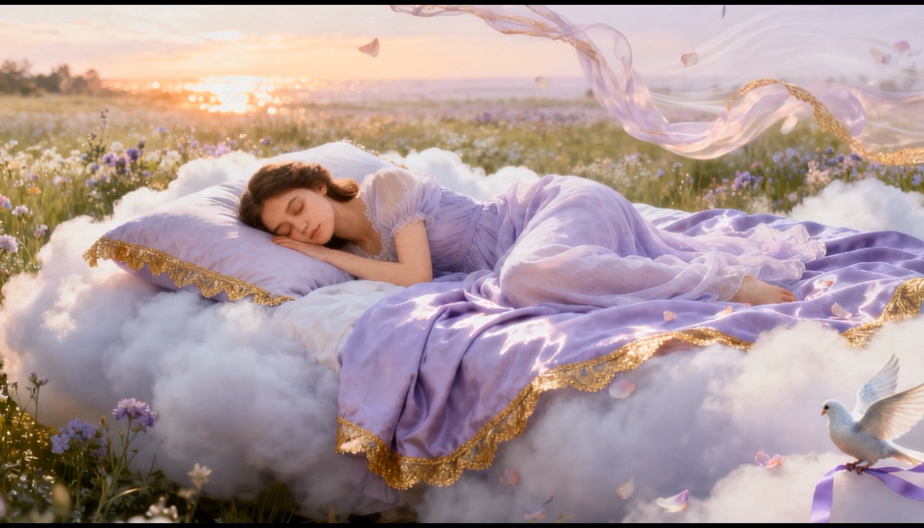 Lavender Dreamworld Invitation