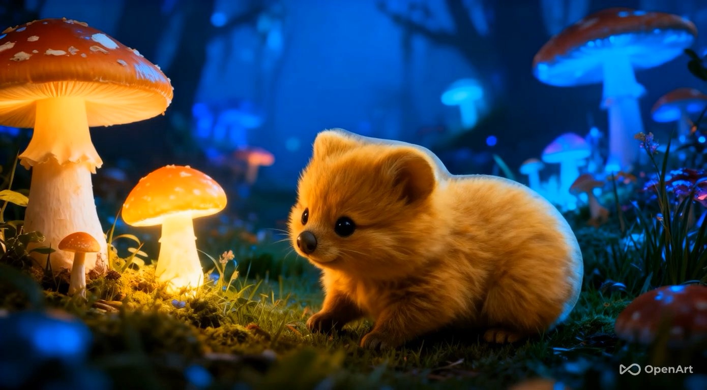 Forest Mushroom Discovery