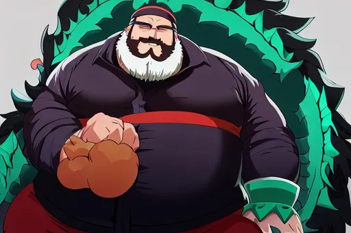 Top 10 Best Anime Characters With Beards - Campione! Anime