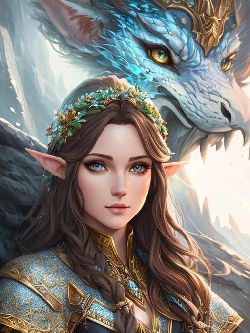 Detailed Fantasy Character Portrait Highly Detaile 4793