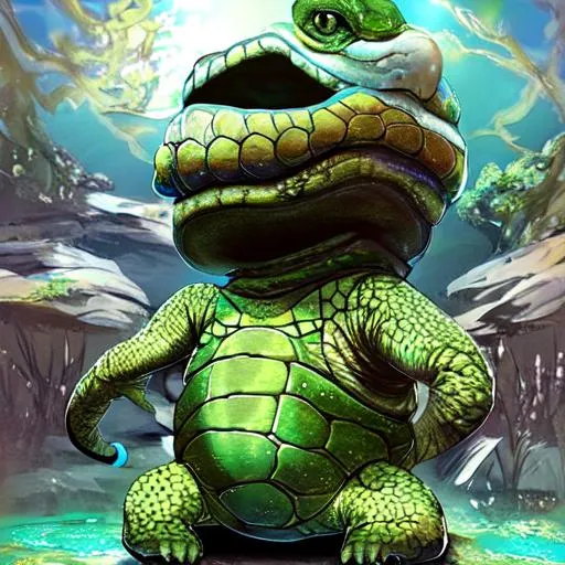 Prompt: Cat turtle