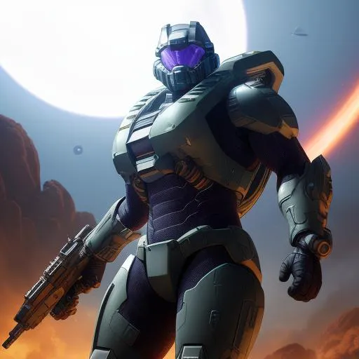 Prompt: Ultrarealistic 8k Portrait of futuristic Apocalypse from Marvel, hologram armored suit, halo armor, flying through space holding the infinity stones 
Unreal Engine 5