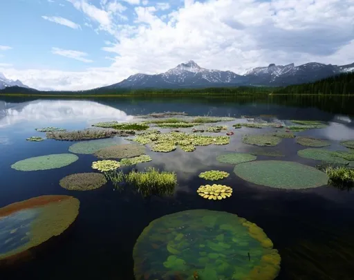 Prompt: Lake ecosystem