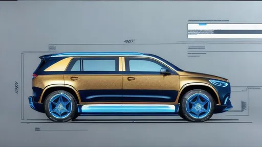 Prompt: highly detailed blueprint draft paper using the golden ratio to future design a hydrogen compact concept truck 2 seater for the year 2030 by mercedes