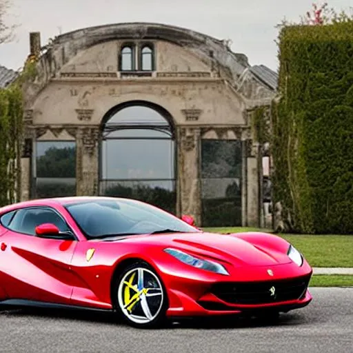 Prompt: Ferrari 812