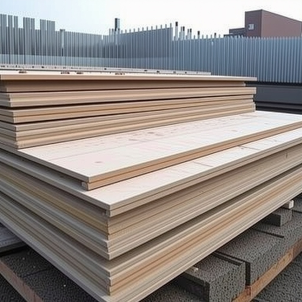 Stack of metal pegs, sleek design, glossy finish, su...