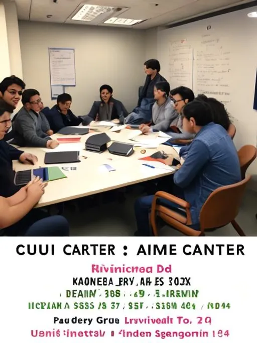 Prompt: CUU CODE CRAFTERS group poster for university students discussion group 