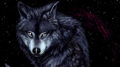 Prompt: Anime wolf