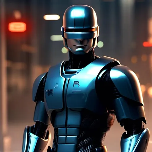Prompt: Robocop in Matrix , HD , High Quality , Ultra Detailed , Dynamic Lights , Cinematic Lighting , Cinematic Scene , HYPER , Perfect Desing , Surreal