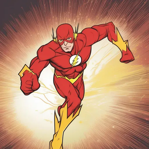 Prompt: A Vector illustration of a flash