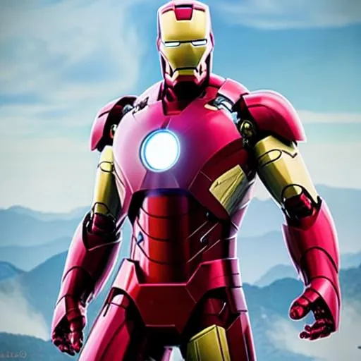 Prompt: fortnite iron man Ultra HD UHD  2K 4K 8K 12K 16K 32K 64K Photorealistic Photorealism Masterpiece Beautiful 