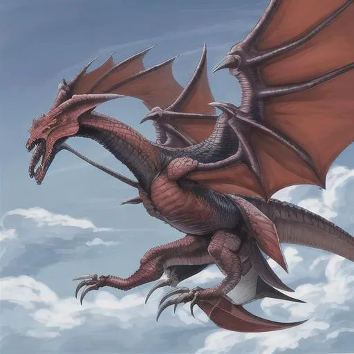 Pyrodrake: a fire/dragon-type pokémon resembling a majestic dragon engulfed  in flames. it has a serpentine body covered in fiery scales, glowing red  eyes, and large wings capable of creating scorching gusts of