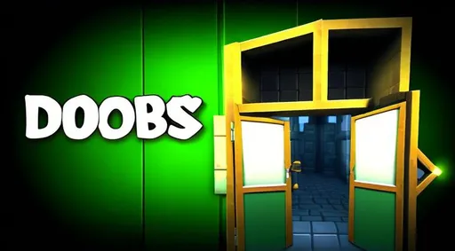 DOORS, BUT AMBUSH IS FRIENDLY! ROBLOX DOORS ANIMATION 