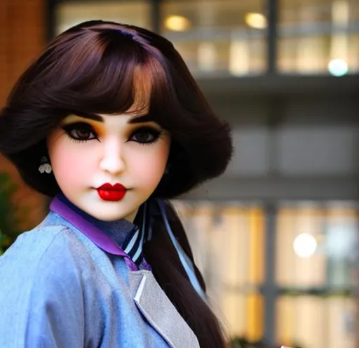 A Woman Turned Into A Doll | OpenArt