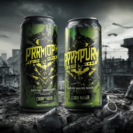 Prompt: Call of Pripyat major energy drink

