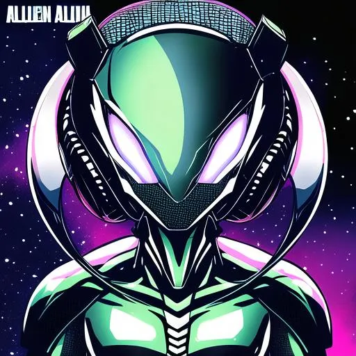 Prompt: alien