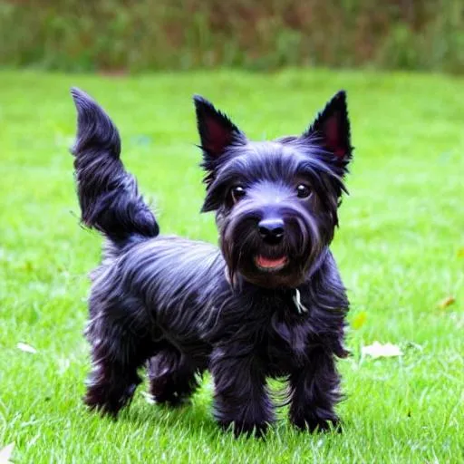 Prompt: cute Scottish terrier
