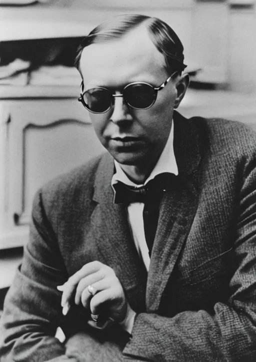 Prompt: Prokofiev wearing sunglasses and grills like a rapper nowadays 