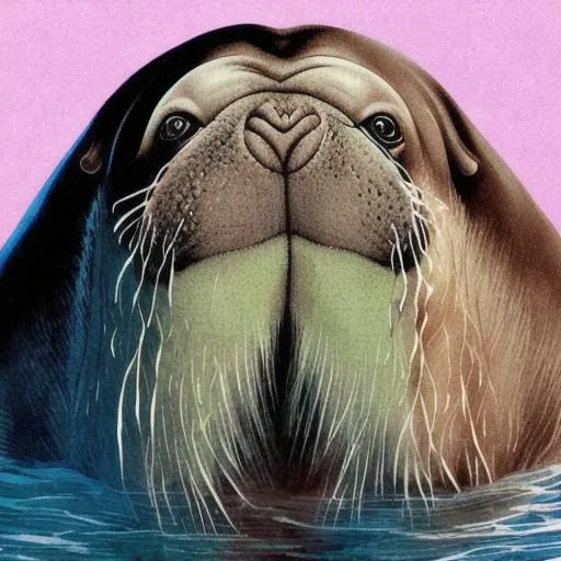 Prompt: I am the walrus