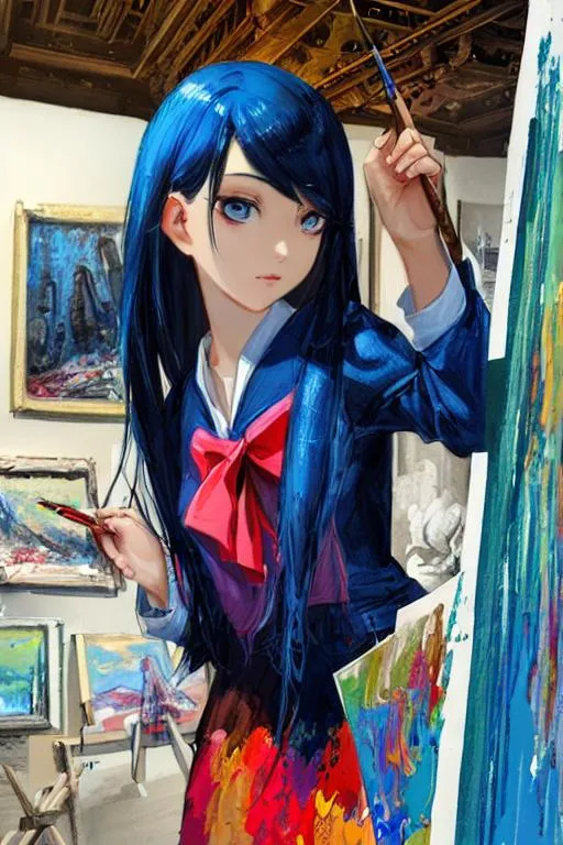 illustration, painting, drawing, art, sketch | OpenArt