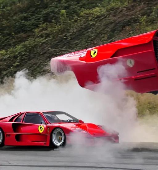 A Ferrari F40 Drifting on Dirt Is a Strong Argument for Driving Priceless  Classics
