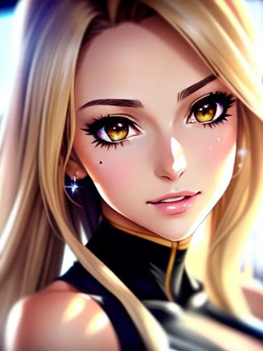 Prompt: semi-realistic anime girl, skin highlights, hair highlights, sweat,
blushing, movie scene, adult researcher, glamour, cleavage,
wonderful face, very detailed face, extremely detailed face, highly detailed face, soft smile, happy,
perfect face, perfect eyes, perfect teeth, perfect body, perfect anatomy, beautiful body, trending on instagram, trending on tiktok, trending on artstation, trending on cgsociety, white sclera,
photorealistic, masterpiece, cinematic, 16k artistic photography, epic, drama, 
romance, glamour, beauty, 
cinematic lighting, dramatic lighting, insanely detailed, soft natural volumetric cinematic lighting, award-winning photography, rendering, hd, high definition, 
highly detailed