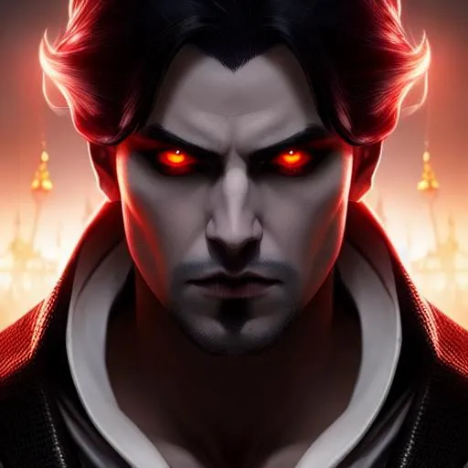 Prompt: epic professional digital portrait art of Male vampire Lord Dark Ages 👩‍💼😉,best on artstation, cgsociety, wlop, Behance, pixiv, astonishing, impressive, outstanding, epic, cinematic, stunning, Strong, concept artwork, much detail, much wow, masterpiece, midnight.