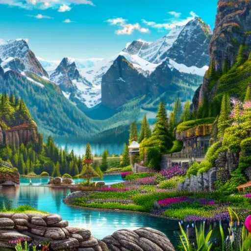 Prompt: A princess, highly detailed, very detailed landscape, detailed background 8k, UHD, HD, high-quality