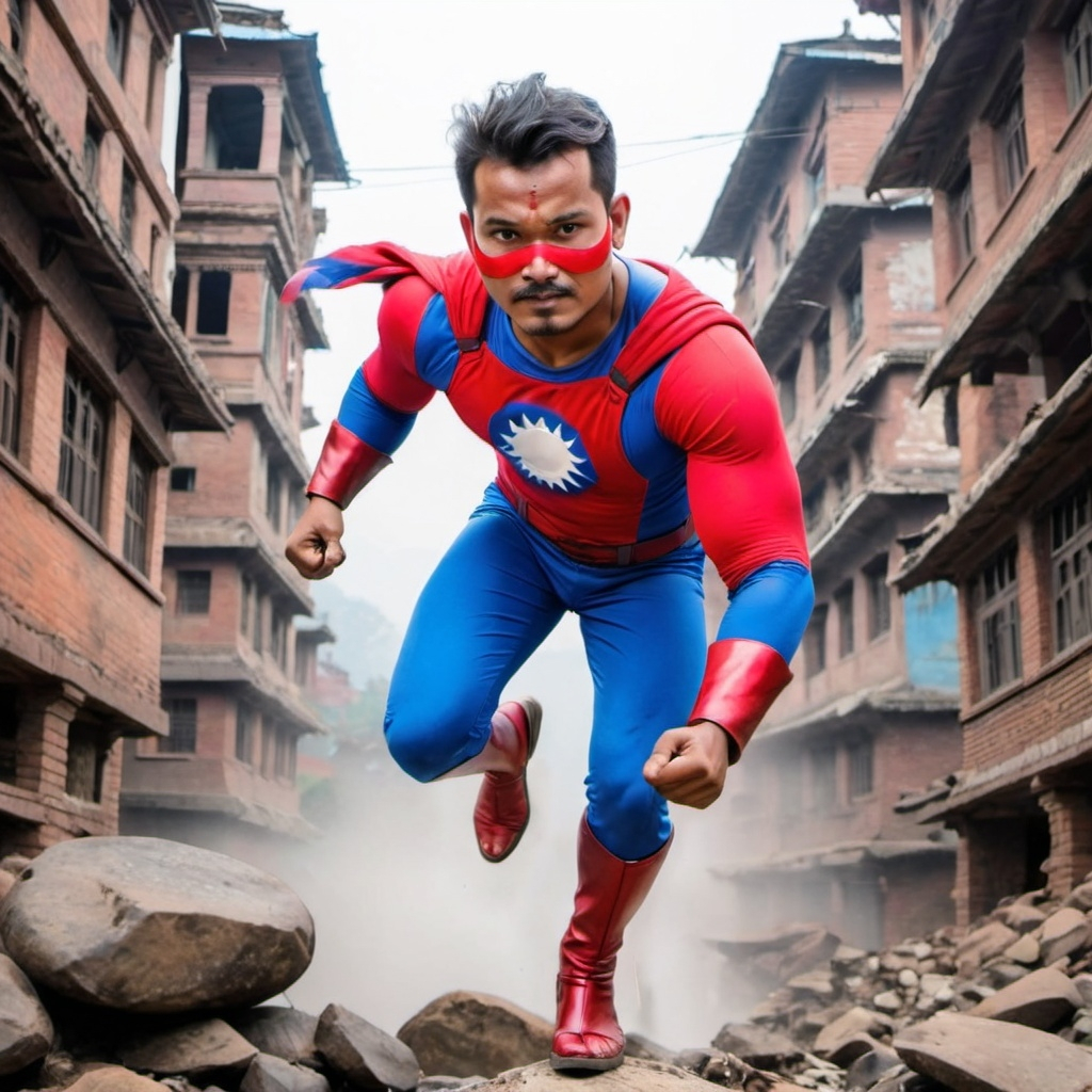 Nepali super hero saving world