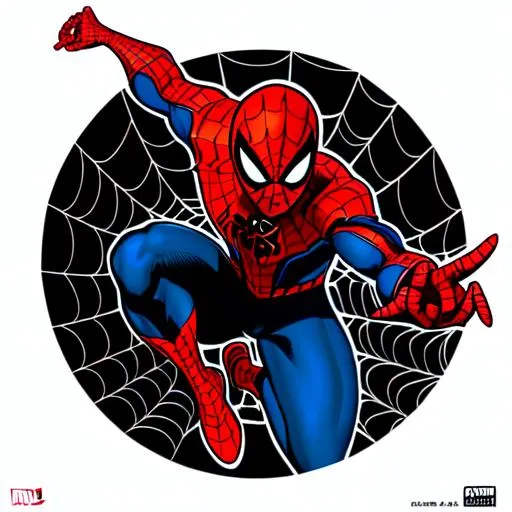 Prompt: Spider-Man in the style of John Romita, comic book, Zoom out, spinning web, fighting Electro,