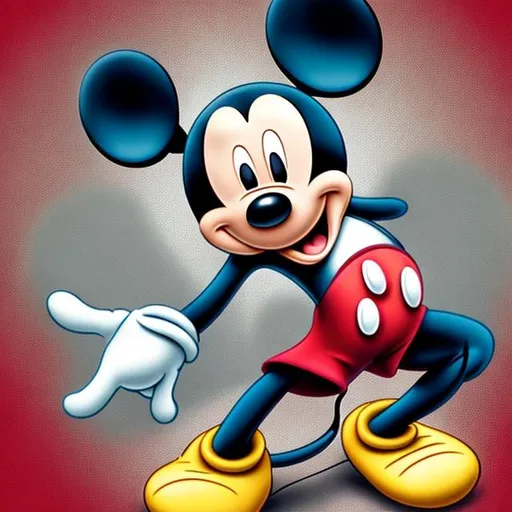 Prompt: Mickey Mouse 