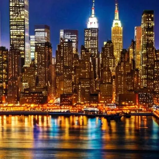 Prompt: New York City at Night