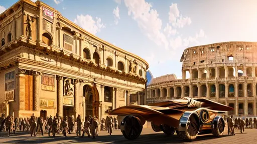 Prompt:  ultrarealistic futurist city glory of roman empire, many details, streets, buildings, future cars, 8k, hdr, Beautifully Detailed, Natural Lighting, Light Diffusion, dystopian, roman architecture,with solider marching