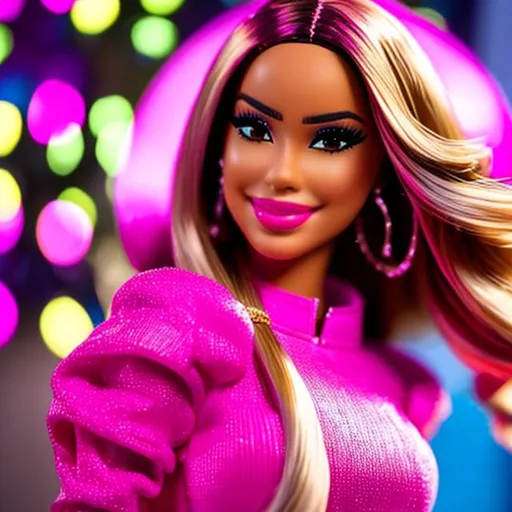 Prompt: Anitta as Barbie