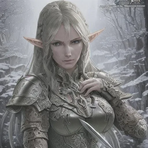 Prompt: portrait of a (Adult female half wood elf druid in battle shooting a ice knife),wearing leather armor, War background, D&D setting. perfect composition, hyperrealistic, super detailed, 8k, high quality, trending art, trending on artstation, sharp focus, studio photo, intricate details, highly detailed, by greg rutkowski and alphonse mucha